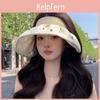 Summer Wide Brim Hat With Bow For Women Sun Protection Beach Vacation Accessories