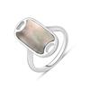 Silver Ring with Natural Mother-of-pearl 1.525ct (2129363)
