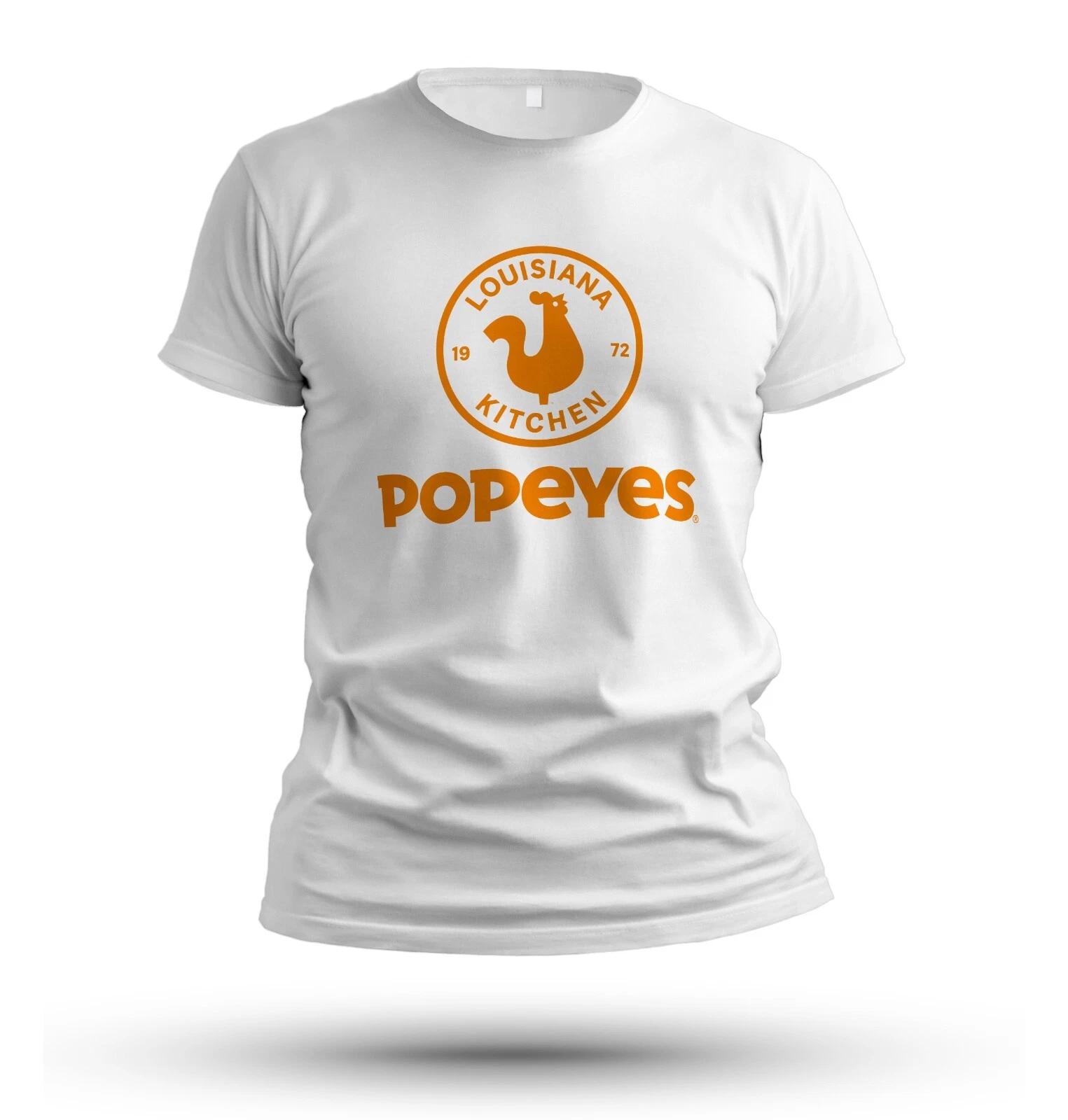 Men s and Women s T-shirts Popeyes Restaurant T-Shirt Size S-5XL XXXL