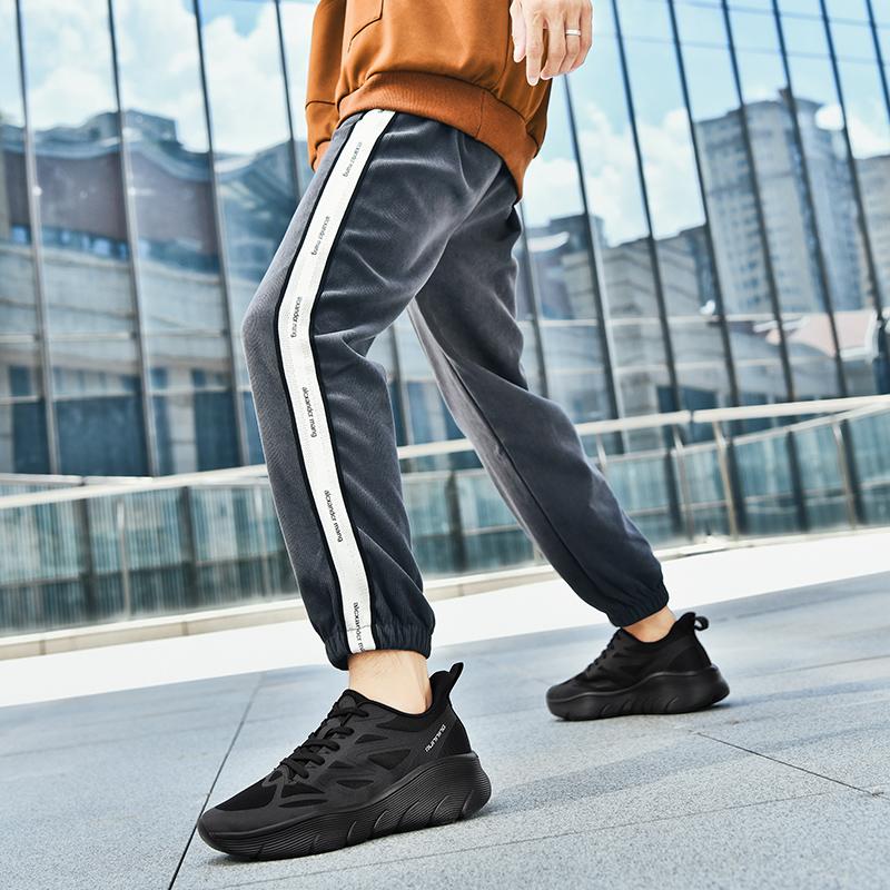Men’s Green Sports Shoes Women Street Style Unisex Running Sneakers Shoes Students Over Sized Couple Orange Shoes