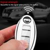 For Nissan Key Fob Cover Soft TPU 360 Degree Protection Key Case With Leather Keychain For Nissan Altima Maxima Murano Rogue Sentra 370Z Pathfinder