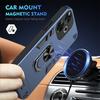 For Xiaomi Poco F6 5G Case Armor Magnetic Holder Ring Shockproof Phone Case For Poko Little F6 F 6 PocoF6 Lens Protective Cover