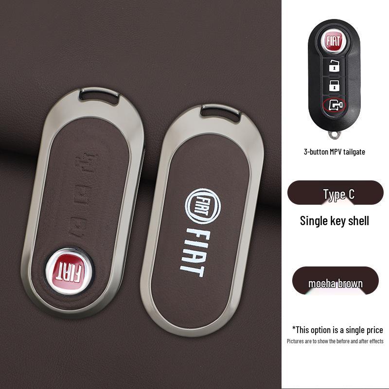 Fiat C-Type Car Key Case