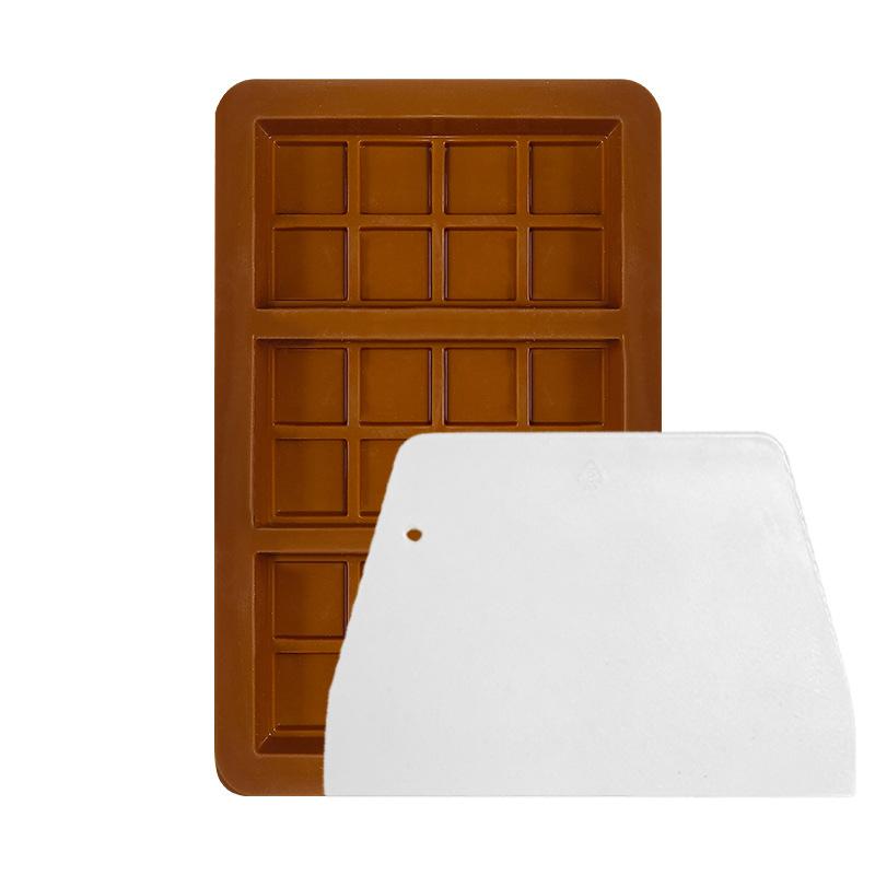 

8/12/24 Cells Chocolate Mold Diy Chocolate Bar Silicone Mold For Chocolate Bar Pistachio Candy Bar Mold Handmade Gift 21CM