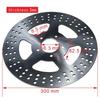 For FXDB Dyna FXDF FXDWG FXSB Road King 1690 FLXRC 1750 FLHTCUSE BLK CVO 1800 08-13 Motorcycle Front Brake Disc Rotor
