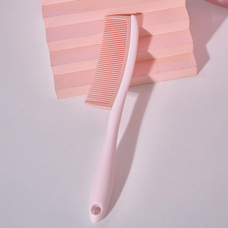 Cute Detangling Comb Anti-static Handle Hair Combs Head Massager Wide Tooth Comb for Hair Styling Tools Smooth Hair Comb