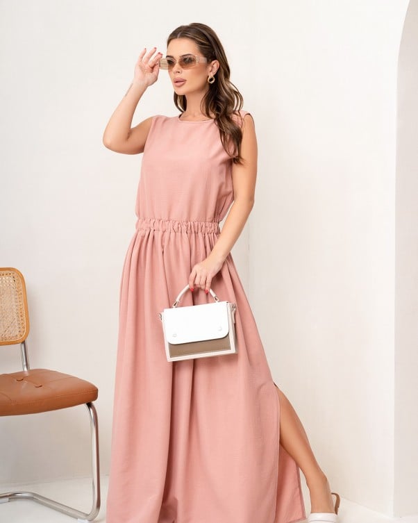 Maxi Sundress with ISSA Plus Slit