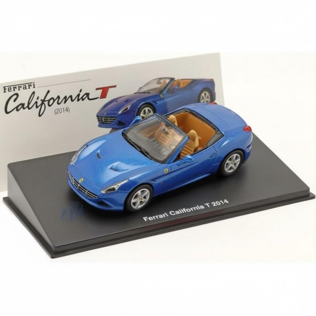 

ALTAYA Ferrari California 1/43 Scale Model Car, 2014 Ferrari California Convertible (Blue)
