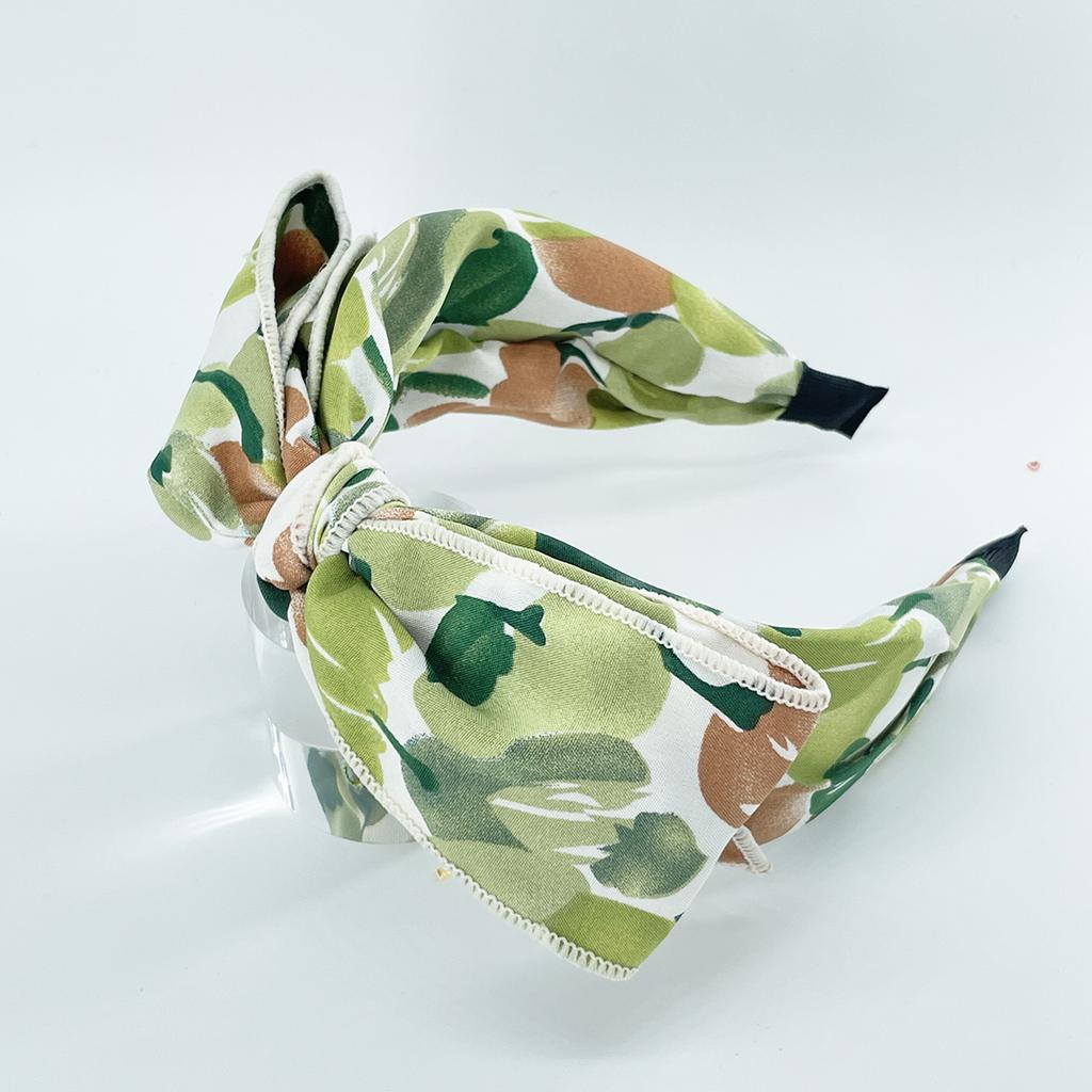 Women Girls Flower Big Knot Bow Hairband Headband Adult Hair Accessories Hair Jewley