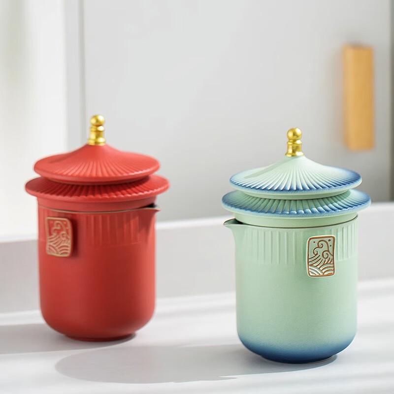 SHIJIANA Palace Style Portable Travel Tea Set