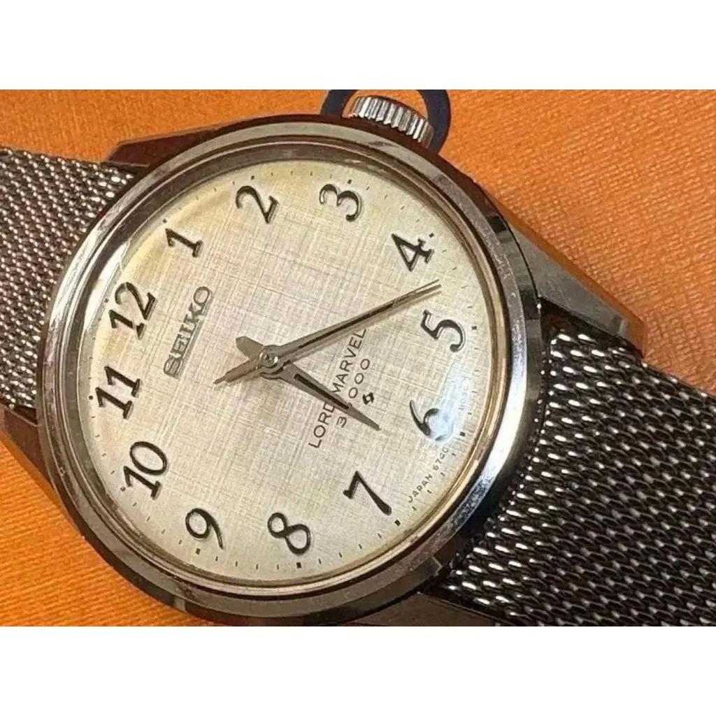 Used Rare 1967 SEIKO Road Marvel 36000 5740-8000 In Operation