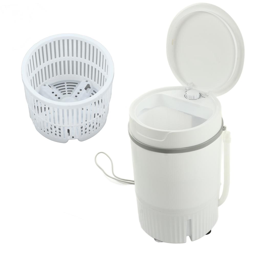 Washing Machine Plastic Household Semi Automatic Dormitory Accessories for Baby Clothes AC