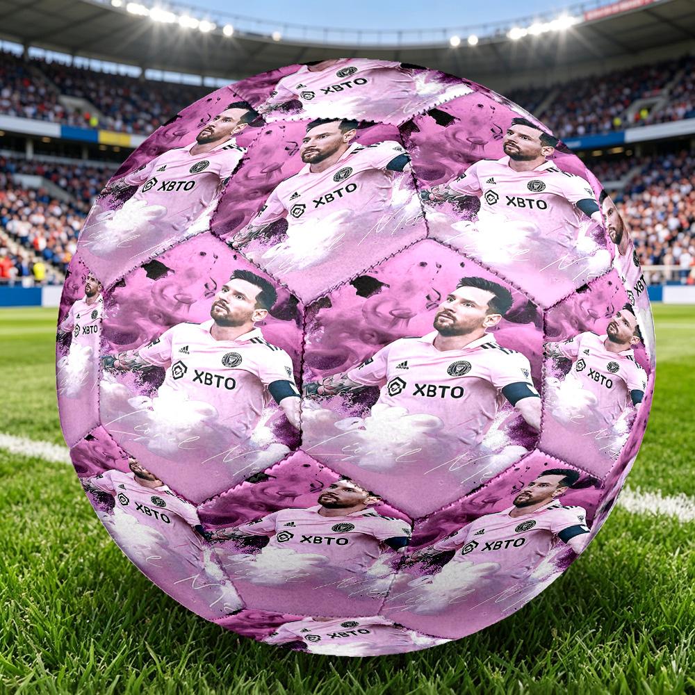 1pc Sevilla Fc Crest Soccer Balls Standard Size 5 Machine-Sports League Outdoor Match Football Training Ball Futbol Voetbal,Resistant Material Y070833