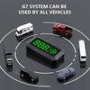 ZQKJ G7 GPS Speedometer Digital HUD Head Up Display Big Font Compass Speed Meter KMH MPH Auto Accessories for All Cars