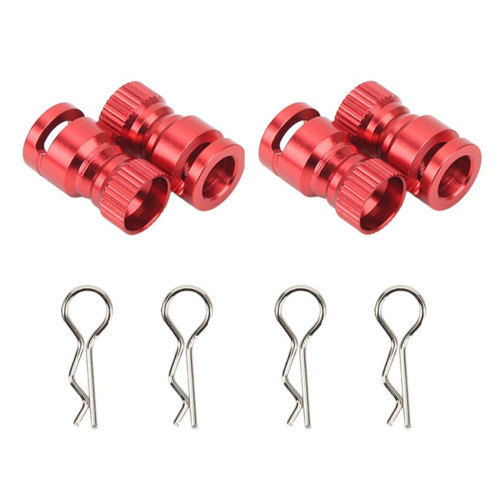 4Pcs Metal RC Body   Mount Column Hole Locator Magnetic Car   Hole Locator for PC PVC   RC Car