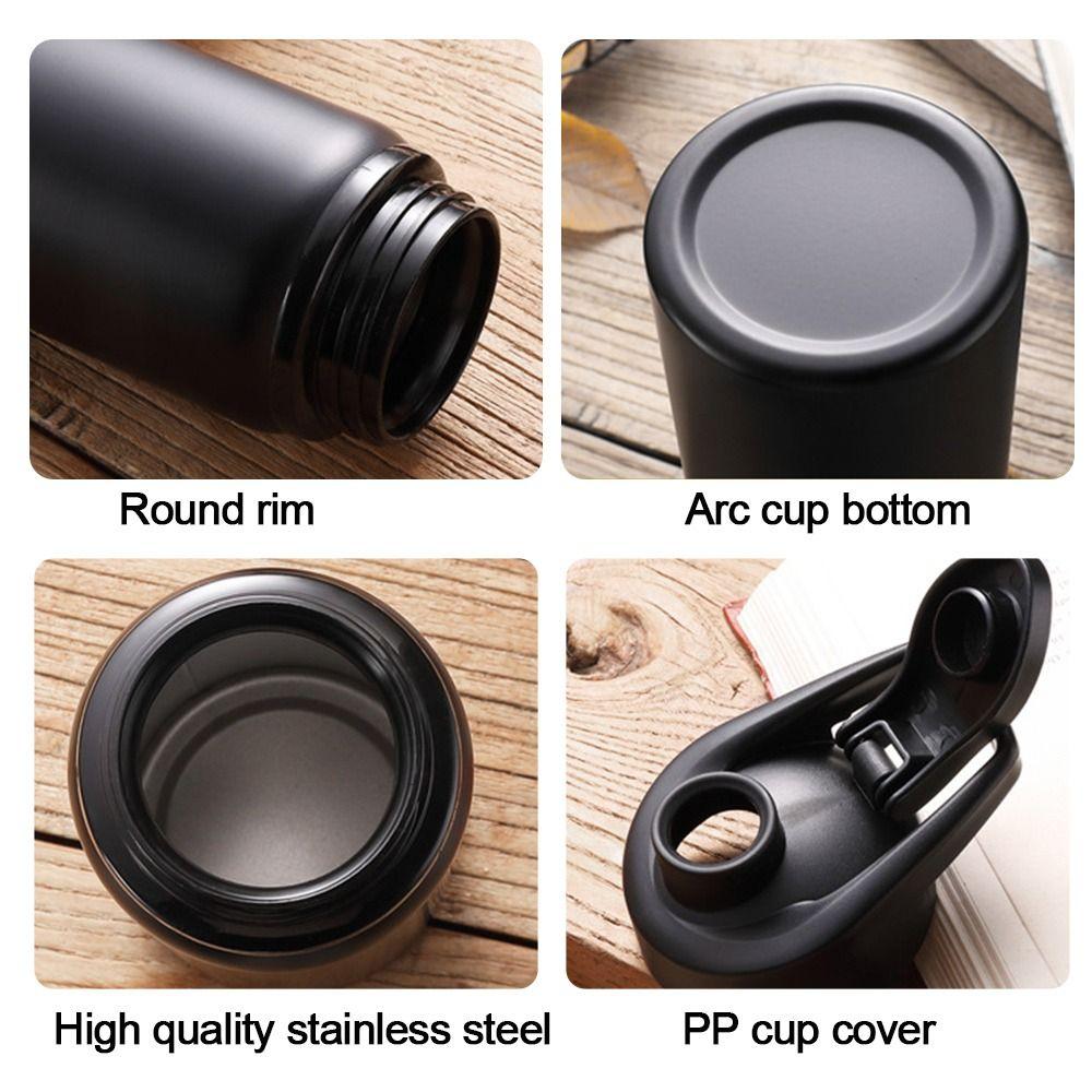 700ml Metal Water Bottle Stainless Steel Bicycle Water Bottle Straight Drinking Outdoors Sports Travel Kettle