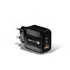 Chargeur Rapide Multi-Ports GaN 65W PD33W QC3.0, Norme Européenne 9V/12V