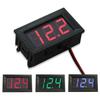 DC4.5V-30V Digital Voltmeter Waterproof 0.56 Inch Voltage Panel Meter LED Display Voltage Gauge for Car Boat Motorcycle