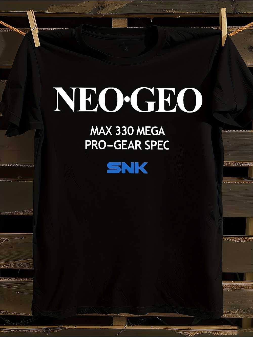 

Neo Geo Pro-Gear Spec Gaming Graphic T-Shirt Mens Tshirt Womens Tshirts with Letters Print Short Sleeves T-Shirt Casual Street Tee Shirt Top XXL