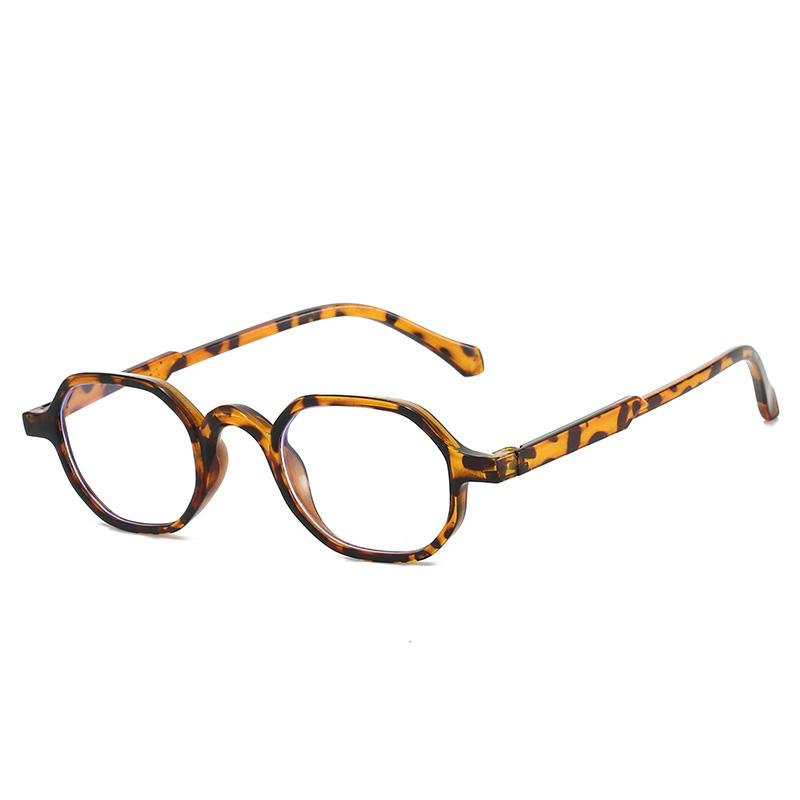 Vintage Polygon Presbyopia Women Men Brand Designer Small Square Anti Blue Light Glasses Male Reading Glasses +100 +200 +250