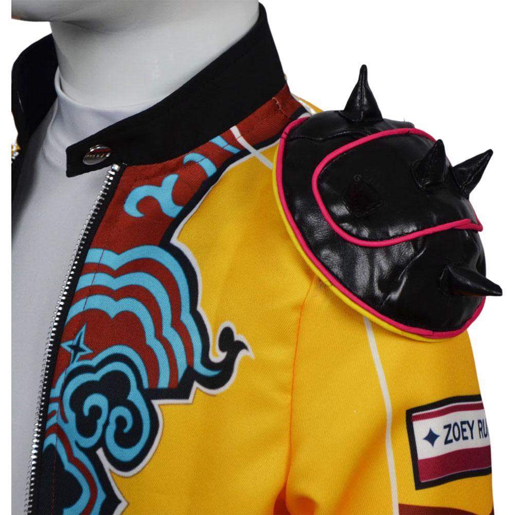 Fantazie KPop Rumi Zoey Cosplay Dívky Scénické Oblečení Lovec Démonů Kostým Kostým 6 Až 14 Let Halloween Karnevalová Párty Oblečení