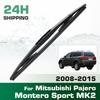 Rear Windshield Wipers Blades,Premium All-Season Wiper blades Replacement For Mitsubishi Pajero Montero Sport MK2 2008-2015