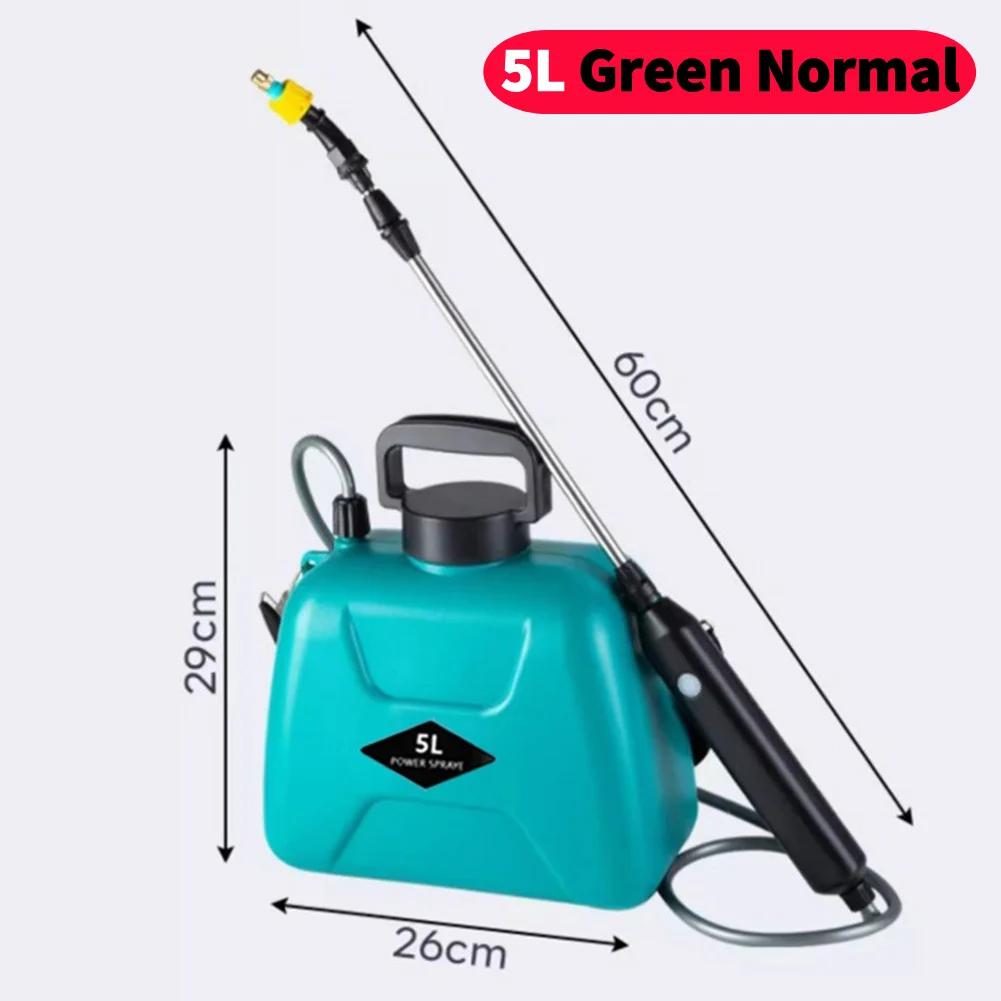 Wiederaufladbarer elektrischer USB-Sprüher mit 2/4 Nebeldüsen Elektrischer Gartensprüher Leistungsstarker elektrischer Sprüher mit Teleskopgriff