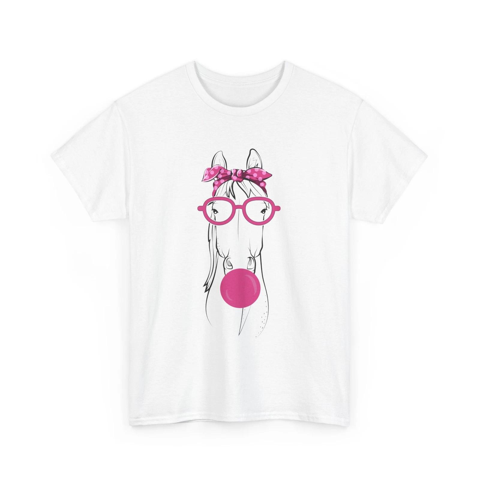 Horse Shirt, Horseback Riding Lovers Shirt, Horse Bandana Shirt L