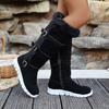 Belt Buckle Warm Snow Boots 2025 Winter New Fleece Thickened Plus Size Wool High Cotton Shoes for Women