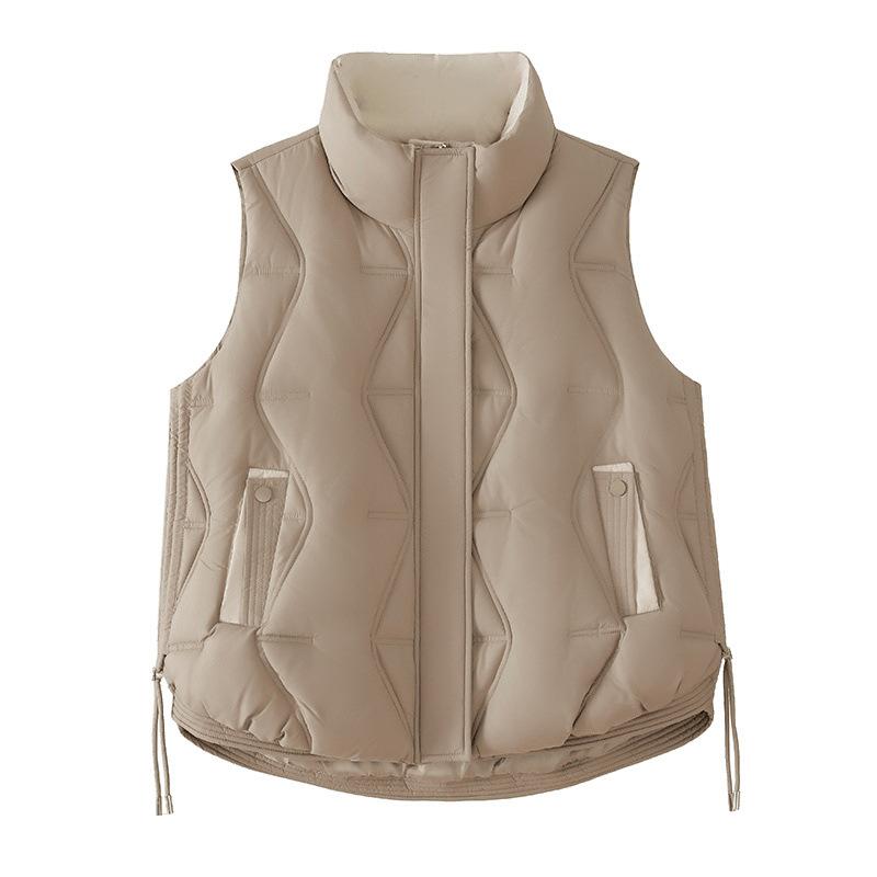 New Autumn and Winter Cotton Vest Women's Cold-proof Vest Jacket