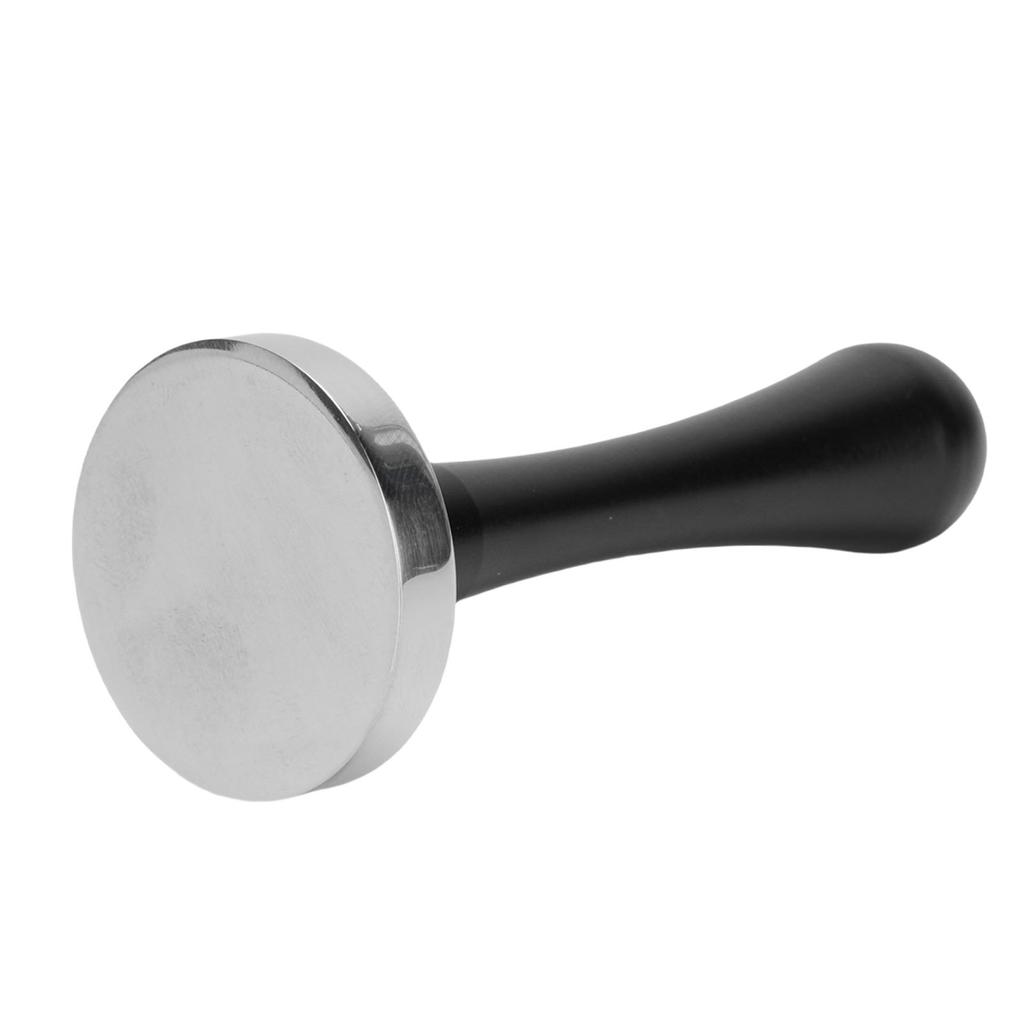 Stainless Steel Coffee Tamper Flat Bottom Coffee Grounds Press Tamping Tool for Home and Office