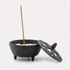 1PC Cast Iron Incense Burner Tea Ceremony Fragrance Smoke Stove Decoration Incense Holder