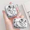 Clear Earphone Cases Cover Case For Airpods Pro2 Pro Pro3 2 1 4 3 Airplane Travel Time