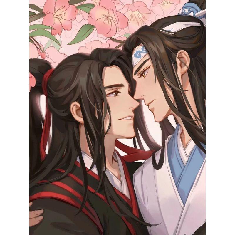 

5D DIY алмазная живопись Mo Dao Zu Shi Wei Wu Xian аниме хобби мозаика вышивка крестиком узор домашний декор подарок Full Round 40x50CM