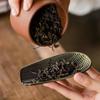 2 Stück Legierung Weben Chaze Tee Schaufel Set Handgefertigt Kaffeebohnen Aufnahme Werkzeuge Traditionelle Kung Fu Tee-Schaufel Zubehör Teezeremonie