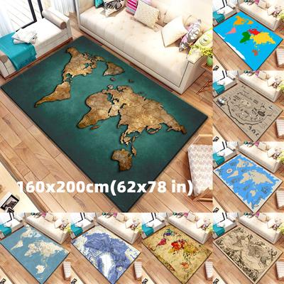 Tapis carte tapis de cuisine pour sol tapis de jeu aerat coussin de camping tapis de sol tapis de salon aire de jeu tapis de chambre décor de chambre