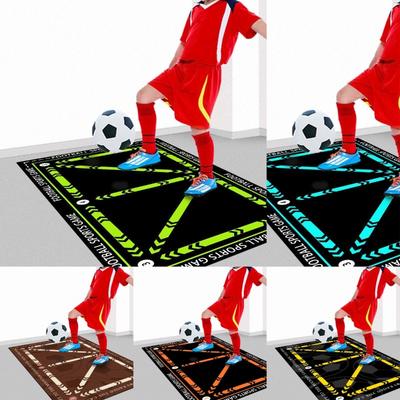 Professional Soccer Training Mats Multi Color Line Markings Football Practice Pad for Indoor Outdoor Sports Equipment