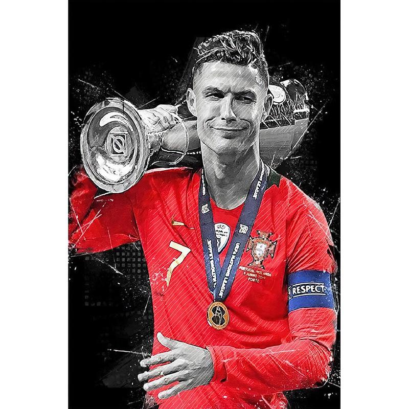 Messi World Cup Canvas Poster for Living Room or Bedroom