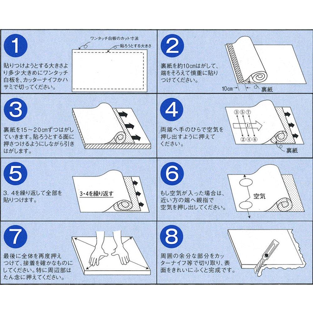 Sakura Crepas Whiteboard One Touch Whiteboard L FN9018 900×1800mm