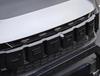 Auto ABS Bright Black Grille Light Letter Mark Fit for JETOUR Traveler T2 Car Grille Light Blackened Mark Easy Installation