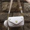 Brand Crossbody Bags  Luxury Designer Handbag For Women 2 Pc/Set Embroidery Thread Chain Shoulder Messenger Bag