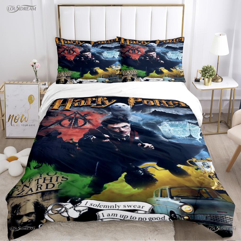 Comforter Magic Movie Tv Patt Halloween Comforter Bedding Sets Soft And S For Single/Double/Queen/King