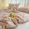 New Sweet Printed Air-Condition Blanket Soft Skin-Friendly quilted quilt Breathable Cooling Summer Comforter Queen King Beds