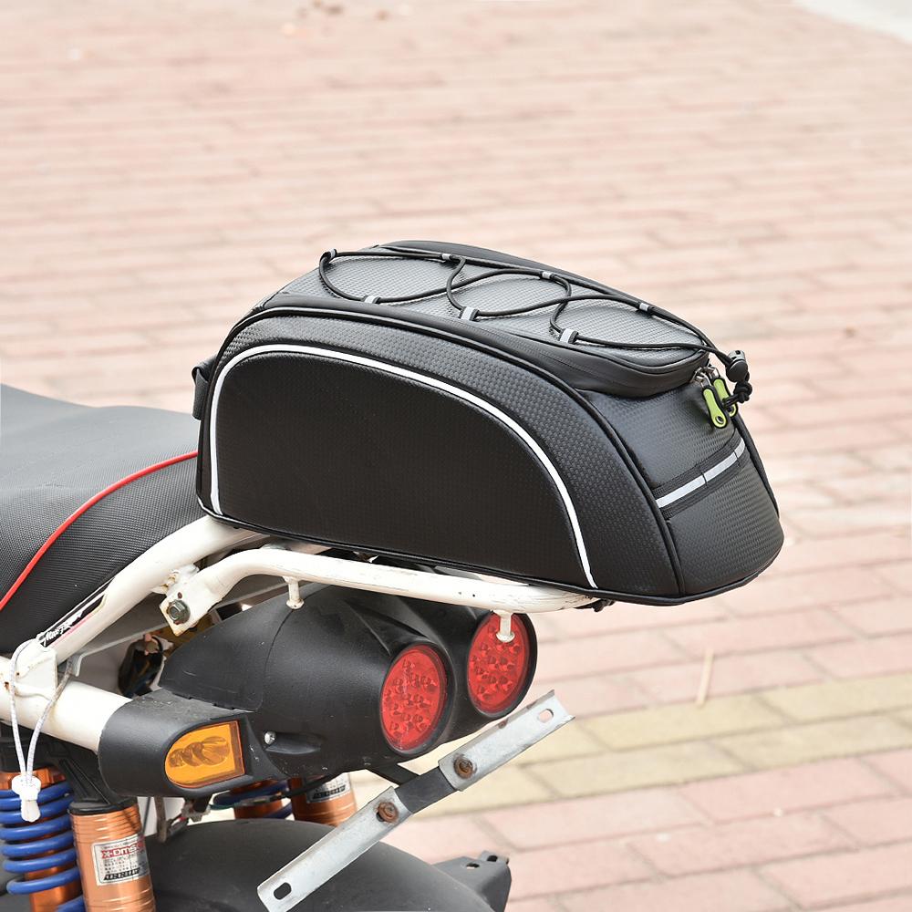 Bike Bag 7L Bag Water Resistant Bike Rack Bag with Waterproof Rain Cover