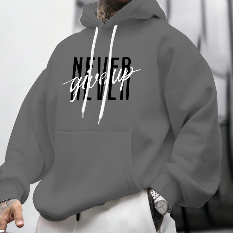 

Men s Hooded Sweatshirt, Anti-Static & Cozy, Perfect for Indoor XXL чорний