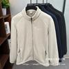 Mens Fleece Lined Hooded Sweatshirt Jacket Windproof Inner Layer Outdoor Daily Wear