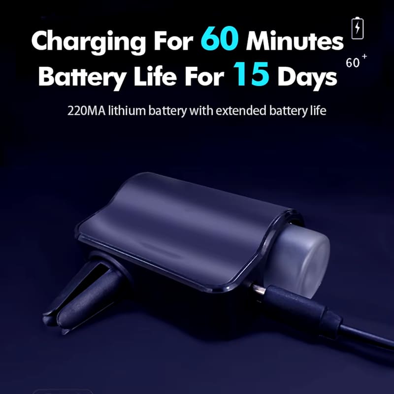 Car Electric Air Diffuser Aromatherapy Car Air Outlet Humidifier Atomization Aromatherapy Car Air Freshener Deodorization Car Light Fragrance