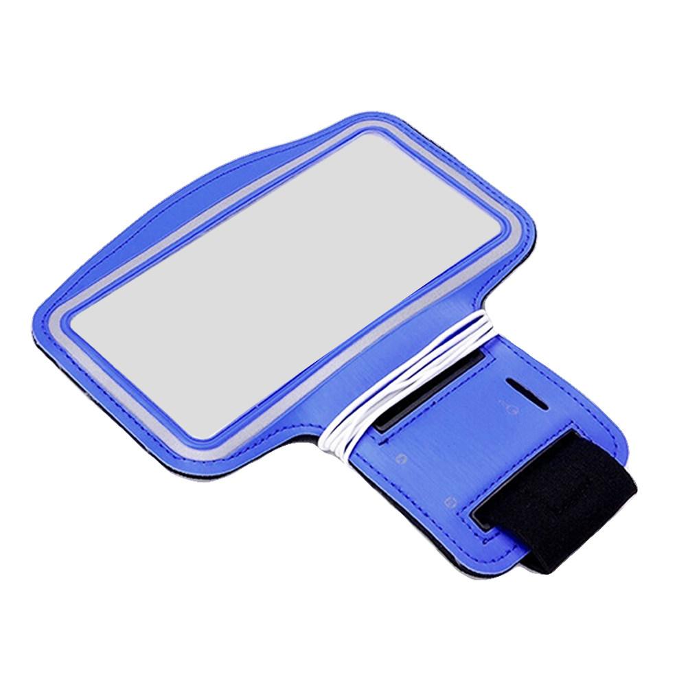 Mobile Phone Arm Band Blue Neoprene Adjustable Strap Outdoor Sports Running Storage Bag Cell Phone Armband 6