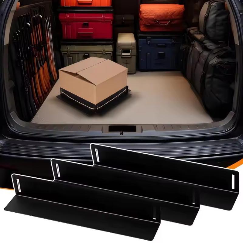 Car Trunk Cargo Divider Metal Luggage Fixation Trunk Organizer Non-Slip Cargo Containment System Stopper Blocks For Suv Auto