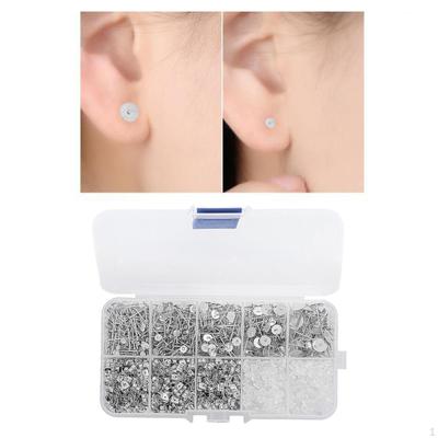 Elegant Stud Earrings In Various Sizes for Jewelry Making and DIY Crafts